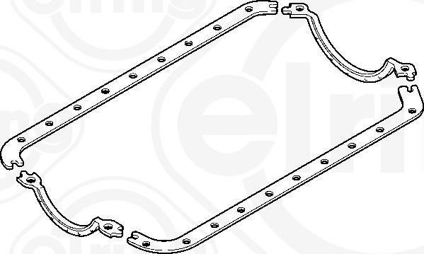 Прокладки (комплект) маслянного поддона двигателя Elring для IVECO EuroCargo I, II, III 1991-2015. Артикул 692.090