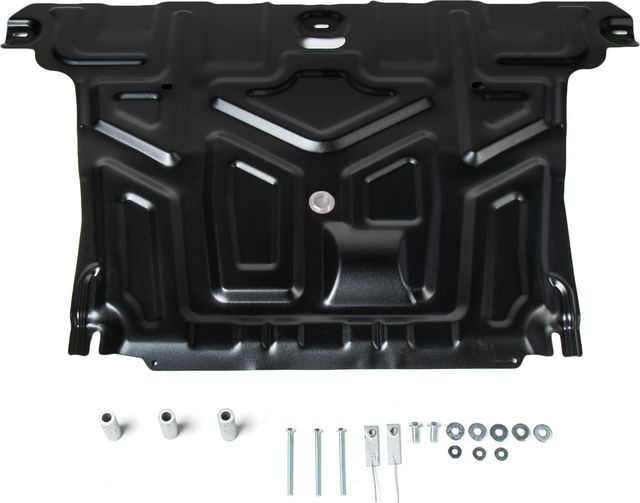 Защита AutoMax для картера и КПП Hyundai Creta I 2016-2021. Артикул AM.2366.1