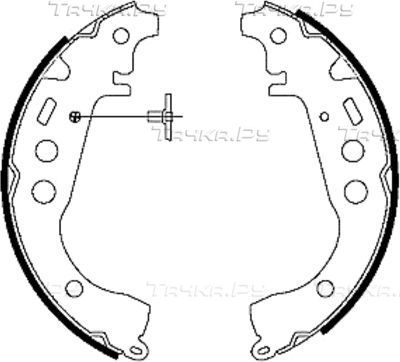 Тормозные колодки Textar задние для Toyota Yaris II 2005-2013. Артикул 91053500