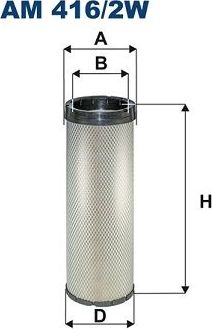 Фильтр воздушный Filtron. Артикул AM 416/2W