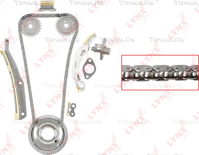 Цепь ГРМ LYNXauto для Mitsubishi Pajero IV 2007-2026. Артикул TK-0099