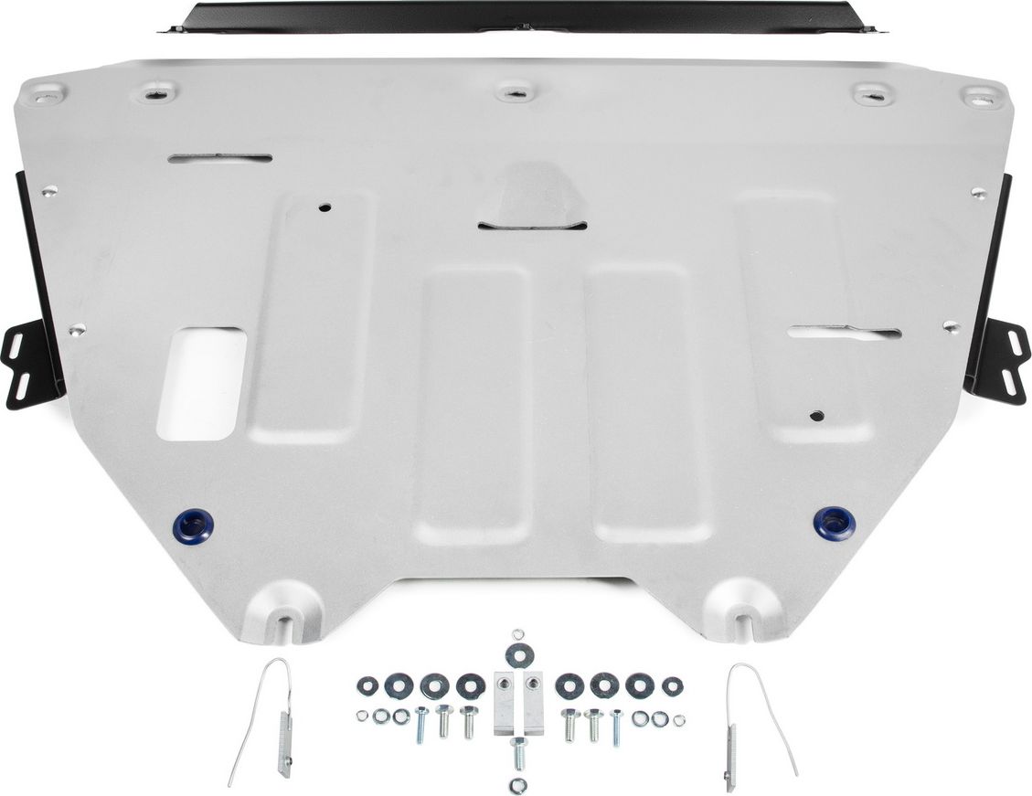 Защита алюминиевая Rival для картера и КПП Volvo XC40 4WD 2017-2026. Артикул 333.5913.1