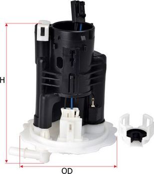 Топливный фильтр Sakura. Артикул FS-1730