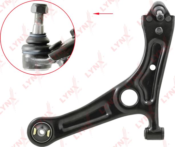 Рычаг нижний L / Перед. подв (Lynxauto). Артикул B5207L
