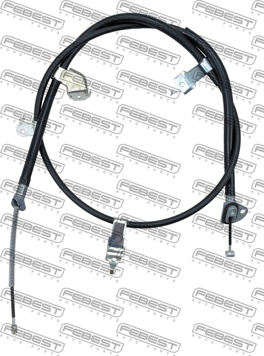 Трос ручника (тросик ручного тормоза) Febest. Артикул 0199-PCACA30LH