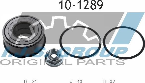 Ступичный подшипник (комплект) IJS Group. Артикул 10-1289