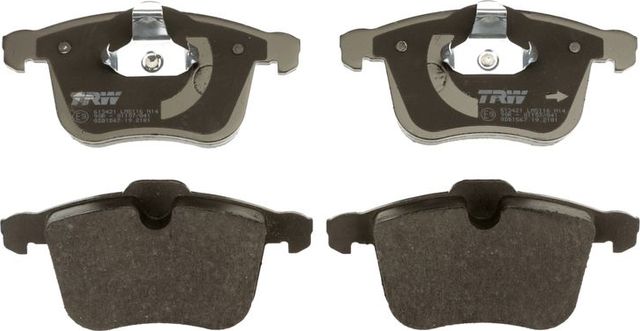 Тормозные колодки TRW передние для Saab 9-3 II 2004-2015. Артикул GDB1567