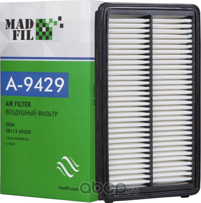 A-9429 Фильтр воздушный (28113-A9200) (Madfil). Артикул A9429