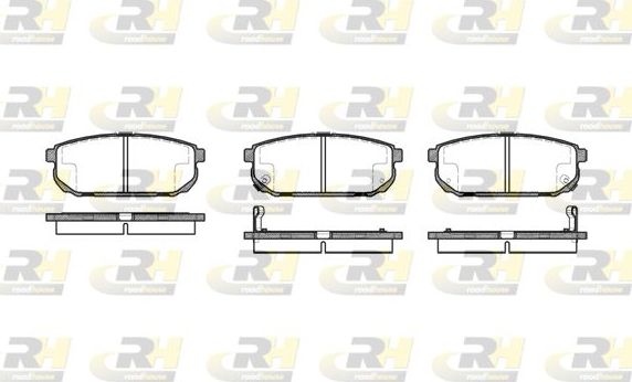 Тормозные колодки RoadHouse. Артикул 21042.02