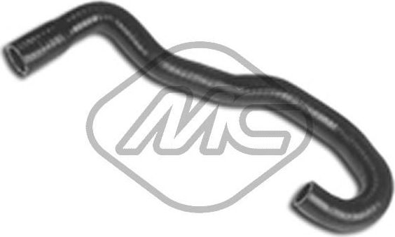 Патрубок радиатора (системы охлаждения) Metalcaucho. Артикул 78400