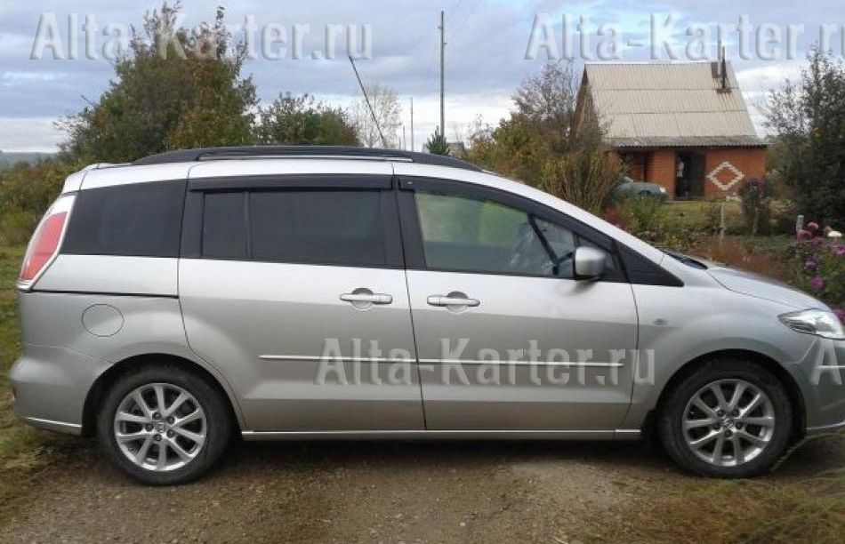 Дефлекторы Cobra Tuning для окон Mazda 5 2005-2010. Артикул M20405