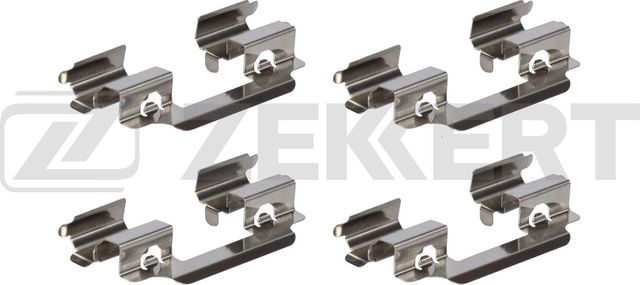 Комплект установочный перед. торм. колодок Renault Logan 07- Megane IV 15- Nissa Zekkert. Артикул BR-3255