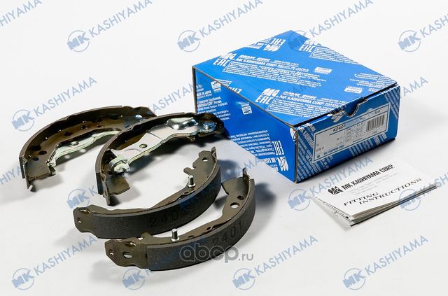 Колодки тормозные барабанные, задние (MK Kashiyama) MK Kashiyama. Артикул K2401
