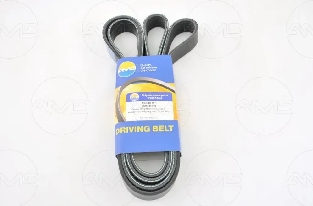 Ремень поликлиновой (AMD). Артикул AMDBL167