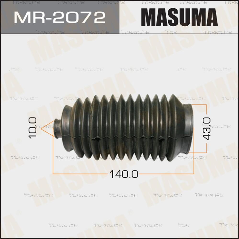 Пыльник рулевой рейки Masuma передний правый/левый для Toyota MR2 II (W20) 1989-1999. Артикул MR-2072