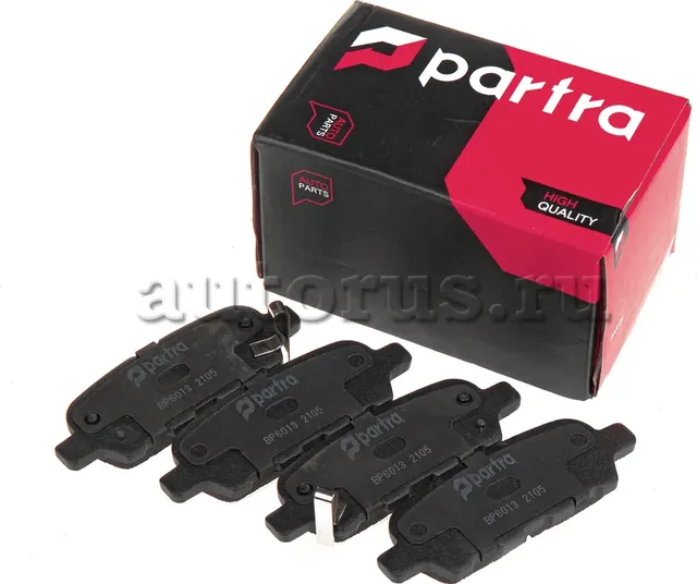 Колодки тормозные дисковые | перед прав/лев | (Partra) Partra. Артикул BP6013