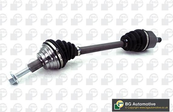 Полуось (привод в сборе, приводной вал) BGA передняя левая для Volkswagen Golf Plus I 2005-2013. Артикул DS9602L