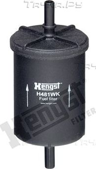 Топливный фильтр Hengst для Peugeot 607 I 2000-2011. Артикул H481WK