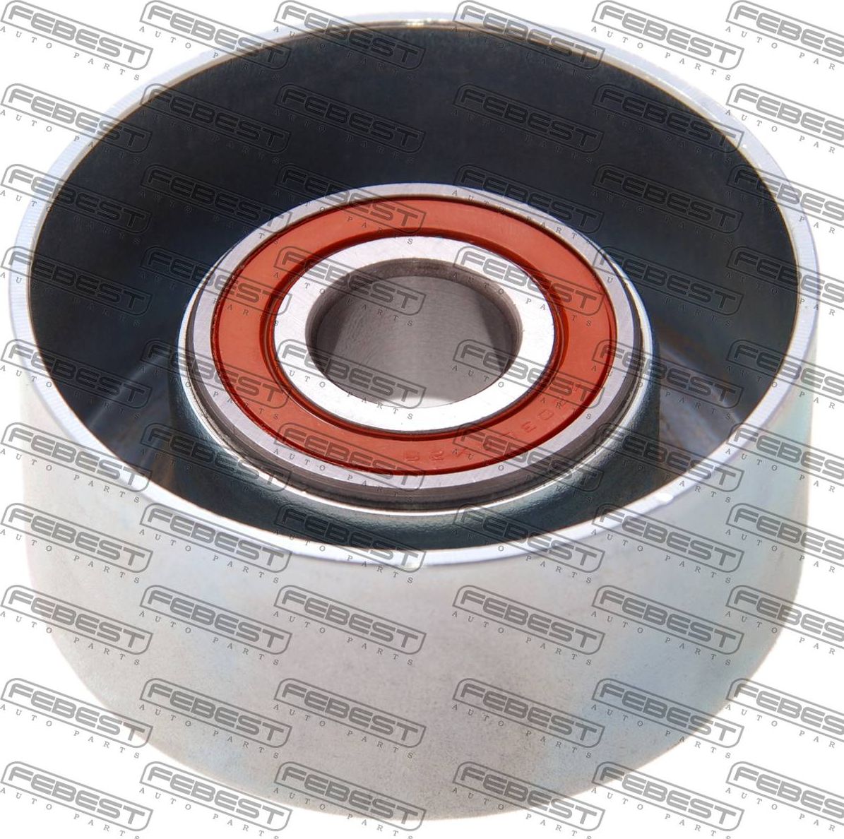 Натяжной ролик (натяжитель) приводного поликлинового ремня Febest. Артикул 0187-GRJ200