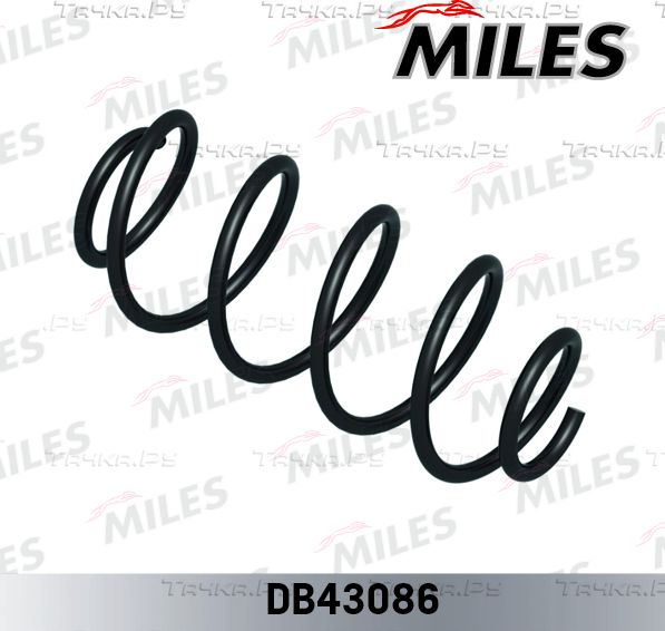 Пружина подвески Miles передняя для Ford Mondeo III 2000-2007. Артикул DB43086