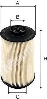 Масляный фильтр MFilter. Артикул DE 3151