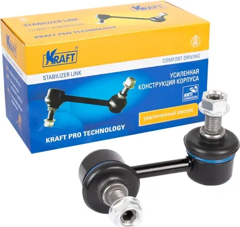 Тяга/стойка стабилизатора (Kraft). Артикул KT202033