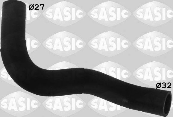 Патрубок радиатора (системы охлаждения) Sasic верхний для Peugeot 1007 2005-2009. Артикул 3400111