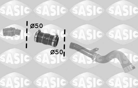 Патрубок интеркулера Sasic. Артикул 3334028