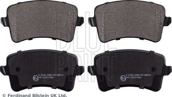 Тормозные колодки Blue Print. Артикул ADV184215
