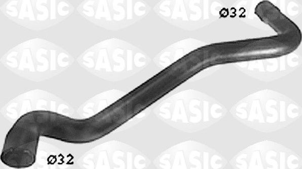 Патрубок радиатора (системы охлаждения) Sasic. Артикул SWH6828