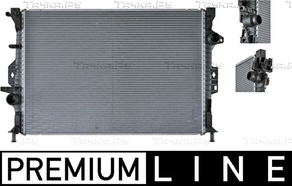 Радиатор охлаждения двигателя Mahle Premium. Артикул CR 907 000P