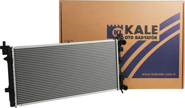 Радиатор охлаждения для а/м VW Polo Sedan (10-)/(20-)/Skoda Rapid (12-)/(20-) паяный (Kale). Артикул 345835