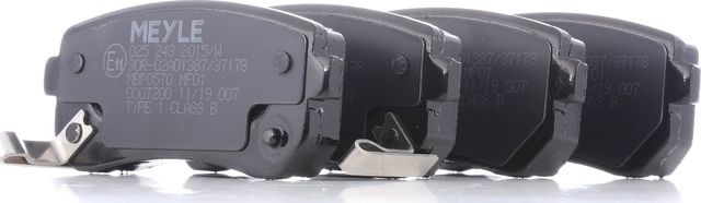 Тормозные колодки Meyle Original. Артикул 025 243 2015/W