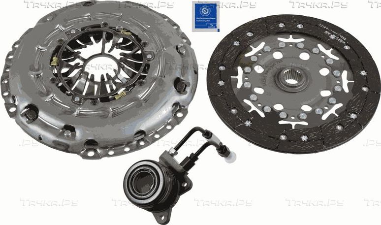 Сцепление (комплект) SACHS XTend Kit plus CSC для Hyundai ix35 I 2010-2010. Артикул 3000 990 309