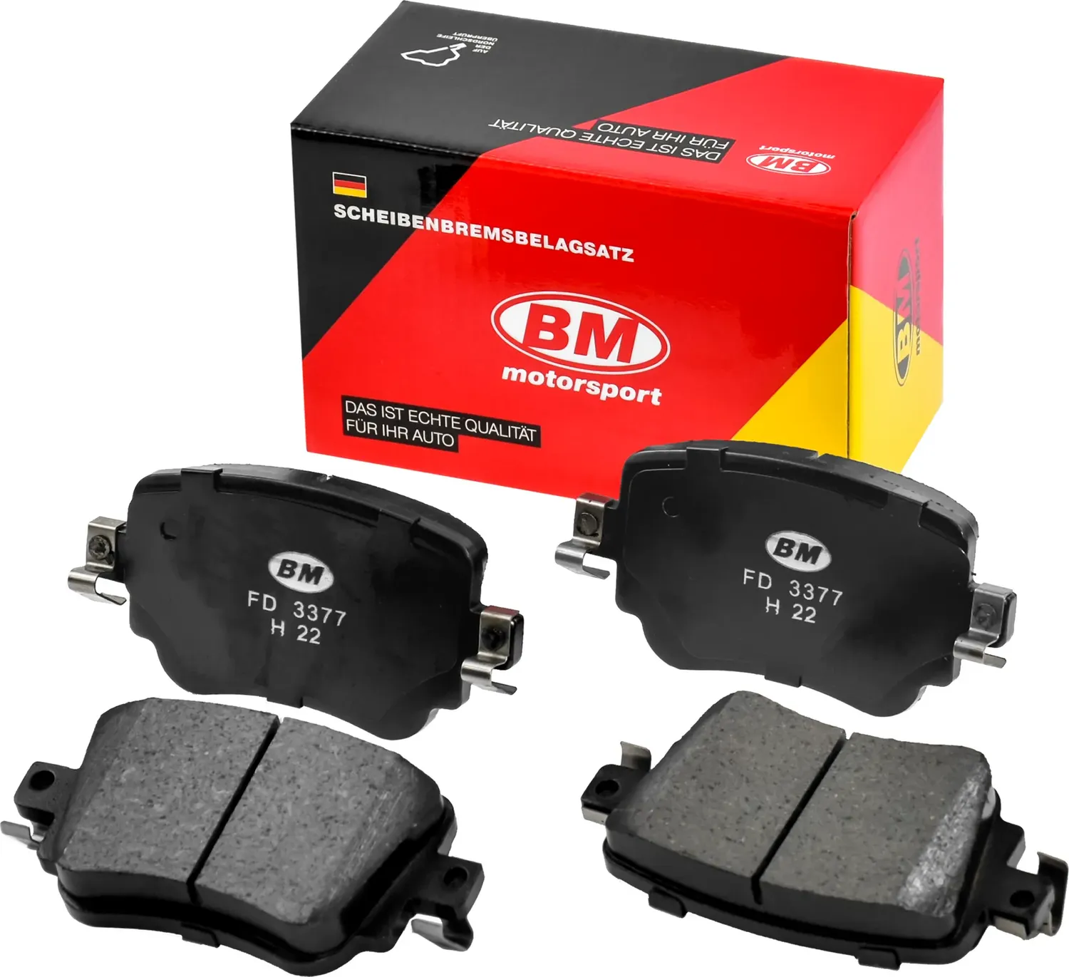 Колодки тормозные дисковые VAG OCTAVIA 13- зад. (BM) BM. Артикул FD3377