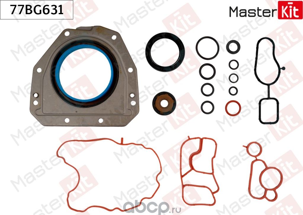 Комплект прокладок, блок-картер двигателя (Master KIT). Артикул 77BG631