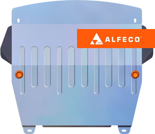 Защита алюминиевая Alfeco для картера и КПП Mercedes-Benz Sprinter 1995-2000. Артикул ALF.36.01 AL4