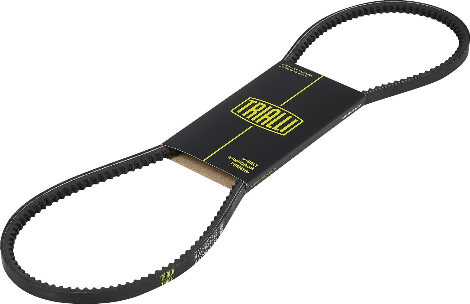 Приводной ремень клиновой Trialli (EPDM (Этилен-пропиленовый каучук)). Артикул AVX10X1035