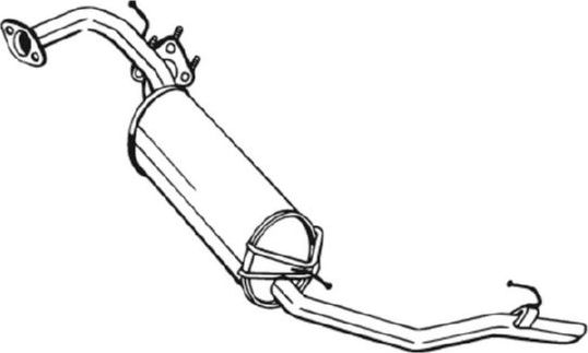 Глушитель Bosal для Honda Civic VIII 2005-2011. Артикул 282-911