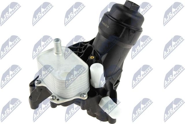 Радиатор масляный (маслоохладитель) для двигателя NTY (алюминий) для Audi Q5 II (FY) 2016-2026. Артикул CCL-AU-039