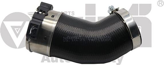 Патрубок интеркулера Vika для Volkswagen Multivan T6 2015-2026. Артикул 11451811401