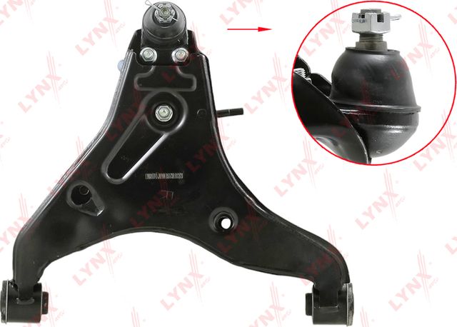 Поперечный рычаг передней подвески LYNXauto правый нижний для Fiat Fullback I 2016-2026. Артикул B5173R
