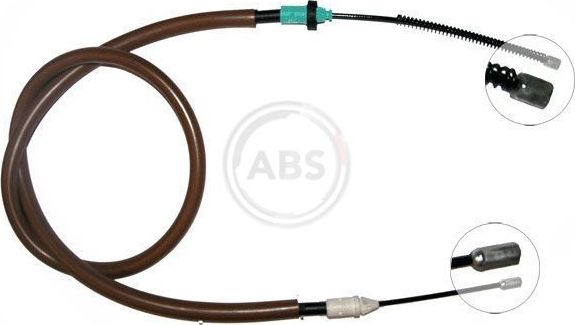 Трос ручника (тросик ручного тормоза) ABS. Артикул K16658