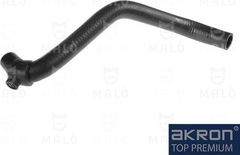 Патрубок радиатора (системы охлаждения) Malò левый верхний для Audi 80 II (B1) 1972-1978. Артикул 17534A
