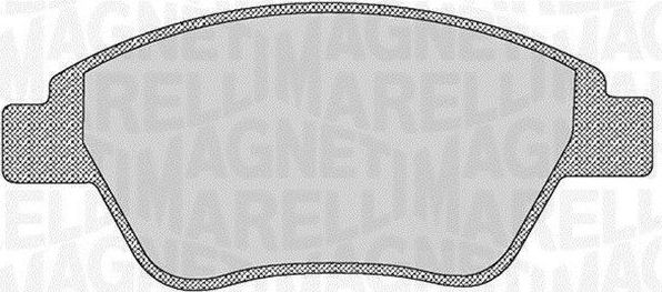 Тормозные колодки Magneti Marelli. Артикул 363916060176