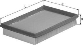 Воздушный фильтр Mahle-Knecht. Артикул LX 675