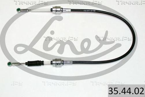 Трос переключения передач КПП Linex левый для Renault Master II 1998-2001. Артикул 35.44.02