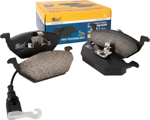 Колодки тормозные VAG OCTAVIA/POLO 96- 1.4/1.6/1.8 перед. (Kraft). Артикул KT091464