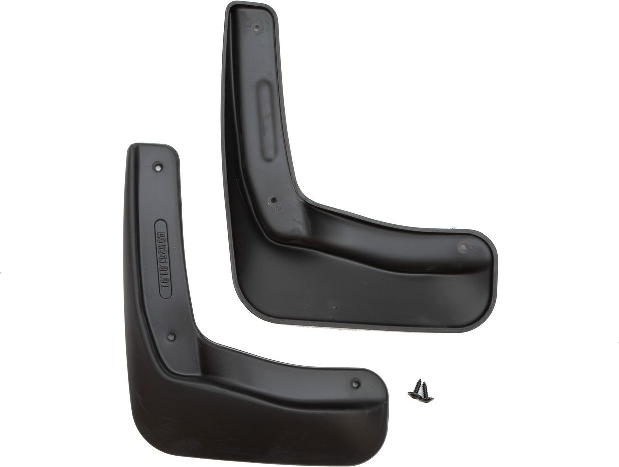 Брызговики Frosch (в пакете) передняя пара для Skoda Octavia A8 2020-2026. Артикул NLF.A59247.F11