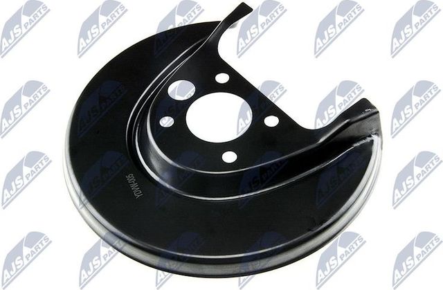 Кожух (щиток) тормозного диска NTY задний правый для Skoda Rapid I 2012-2019. Артикул HTO-VW-005